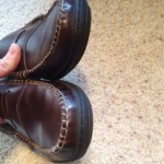 Cole Haan Genuine Leather Casual Penny Loafers Driving Shoes Brown 10-1/2 M