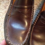 Cole Haan Genuine Leather Casual Penny Loafers Driving Shoes Brown 10-1/2 M