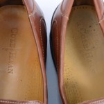 Cole Haan C11244 Lunargrand 10 eggshell black Brogue Saddle Oxford shoe GRE294