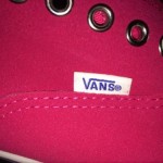 VANS SUEDE Authentic Lo Pro Bright Rose ( Pink/Magenta & Purple ) White Laces