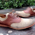 Timberland Boot ‘Spectator’ Oxford Grey/Cognac Vintage Leather Size 11 ~ New!