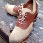 Timberland Boot ‘Spectator’ Oxford Grey/Cognac Vintage Leather Size 11 ~ New!