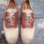 Timberland Boot ‘Spectator’ Oxford Grey/Cognac Vintage Leather Size 11 ~ New!