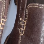 Cole Haan C09996 10.5 Coffee Pebble Leather Apron Venetian Loafer Shoe GQK964