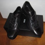 RARE MEN’S HUGO BOSS NERO SAPIENZA SPORT SHOES US 10 M