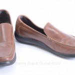 Cole Haan C09746 Keating 12 Saddle Tan Leather Venetian Slip Loafer Shoe GQK954
