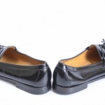 Cole Haan 03506 Pinch 10.5 D Black Leather Tassel Moc Slip Loafer Shoe GQK980