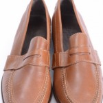 Cole Haan C09701 Air Monroe 11 british tan leather Penny Loafer moc shoe GRE339