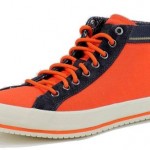 Hugo Boss Men’s Bakaton 50260648 Fashion Sneaker Bright Orange Shoes