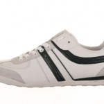 Hugo Boss Orange Kikko Men’s Sneakers in Open White (50209861-120)