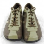Men’s DIESEL Wish Brown And Tan Lace Up Oxford Casual Shoes Size 8.5