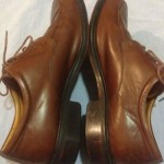 Cole Haan Mens Brown Leather Oxford Shoes Size 13 M