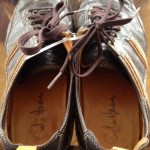 Men’s Cole Haan Brown Leather Nike Air oxford Sneakers Size 9m