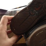 Men’s Cole Haan Brown Leather Nike Air oxford Sneakers Size 9m