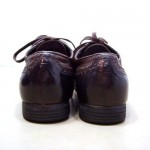 Hugo Boss Orange Label Brown Leather Oxford Wing Tip Brogue Lace Up Shoes Sz 11