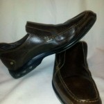 COLE HAAN NIKE AIR  Size 9M BROWN LEATHER Men Shoes