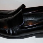 MENS COLE HAAN BLACK LEATHER SLIDE SLIP ON LOAFERS SHOES SZ 11 M MEN