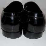 MENS COLE HAAN BLACK LEATHER SLIDE SLIP ON LOAFERS SHOES SZ 11 M MEN