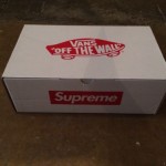 Supreme Velvet Star Vans Sz 12