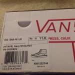 WTAPS Vans Sk8 Hi LX Navy Blue Collab VANS WTAPS