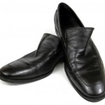 COLE HAAN NIKE AIR Black Slip On Loafers Shoes Mens Size 10.5 M