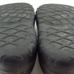 Clarks Brown Leather Slip On Loafer Style Rubber Shoes Men Size 13 M