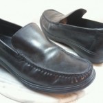 Cole Haan Nike Air Black Leather Slip on Walking Driving Loafer Mens 8.5 M