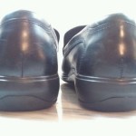 Cole Haan Nike Air Black Leather Slip on Walking Driving Loafer Mens 8.5 M