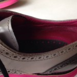 Cole Haan m’s Lunargrand Wingtip GREY/PINK, 8.5. RARE! WATERPROOF! Nike 9.5