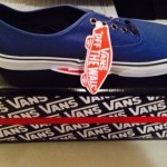 Vans Authentic Dark/Dress Blues 9.5 NEW WITH BOX