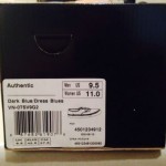 Vans Authentic Dark/Dress Blues 9.5 NEW WITH BOX
