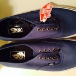 Vans Authentic Dark/Dress Blues 9.5 NEW WITH BOX