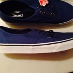Vans Authentic Dark/Dress Blues 9.5 NEW WITH BOX