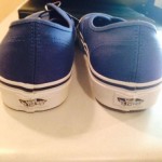 Vans Authentic Dark/Dress Blues 9.5 NEW WITH BOX