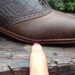 Cole Haan Colton Saddle C10884 Air 10.5 timber brown leather Oxford shoe GOK958