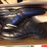 Clarks 70851 Touareg Full Grain Burnished Leather Casual Shoes Black Mens Size11