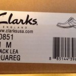 Clarks 70851 Touareg Full Grain Burnished Leather Casual Shoes Black Mens Size11