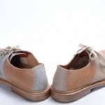 Cole Haan Pushover Saddle C08333 brown tan 9 leather oxford shoe NEW $228 GNX401