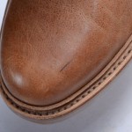 Cole Haan Pushover Saddle C08333 brown tan 9 leather oxford shoe NEW $228 GNX401