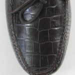 COLE HAAN Men’s Black Embossed Leather Loafers Sz 12.5