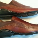 Cole haan nike air brown mens loafer slip on sneakers 9 m infinity driver