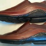 Cole haan nike air brown mens loafer slip on sneakers 9 m infinity driver