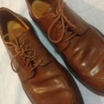 Cole Haan Mens Brown Leather Oxford Shoes Size 13 M