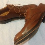 Cole Haan Mens Brown Leather Oxford Shoes Size 13 M