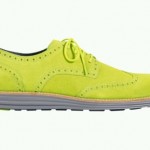 Cole Haan Nike Lunargrand Wing Tip Volt Suede Iron Stone Sz 9.5 10 NEW $250