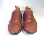 COLE HAAN NIKE AIR G-SERIES MENS BROWN LEATHER LOAFERS SIZE 11.5 M