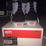 SUPREME  CDG VANS AUTHENTIC SAFARI OXFORD SK8-HI