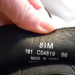 MEN’S COLE HAAN BLACK LEATHER NIKE AIR SLIP-ONS SIZE 8 1/2