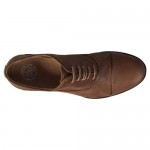 Diesel Mens Chrom Brown Leather Casual Dress Lace Up Oxfords Shoes 10.5