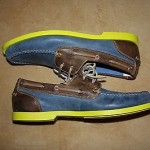 NEW Men’s COLE HAAN Air Yacht Club Boat II Shoes, Ocean Suede/Tan – Size 10.5